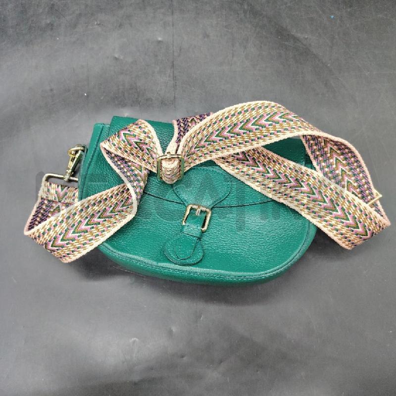 TRACOLLA INTREND VERDE PELLE  | Mercatino dell'Usato Roma eur 3