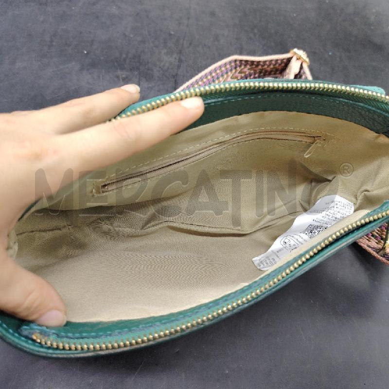 TRACOLLA INTREND VERDE PELLE  | Mercatino dell'Usato Roma eur 4