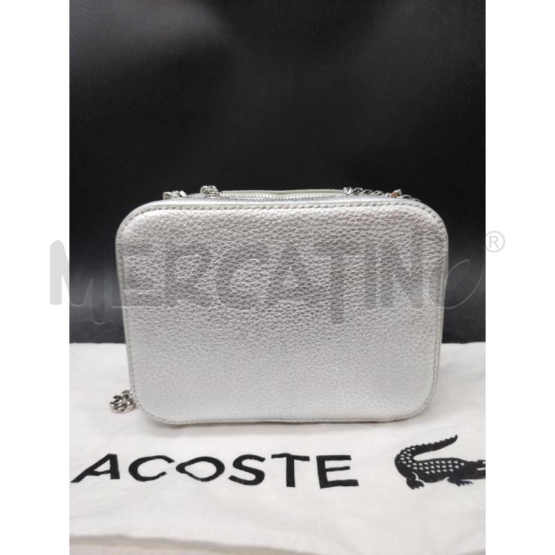 TRACOLLA LACOSTE GRI ARGENTATA | Mercatino dell'Usato Roma eur 3