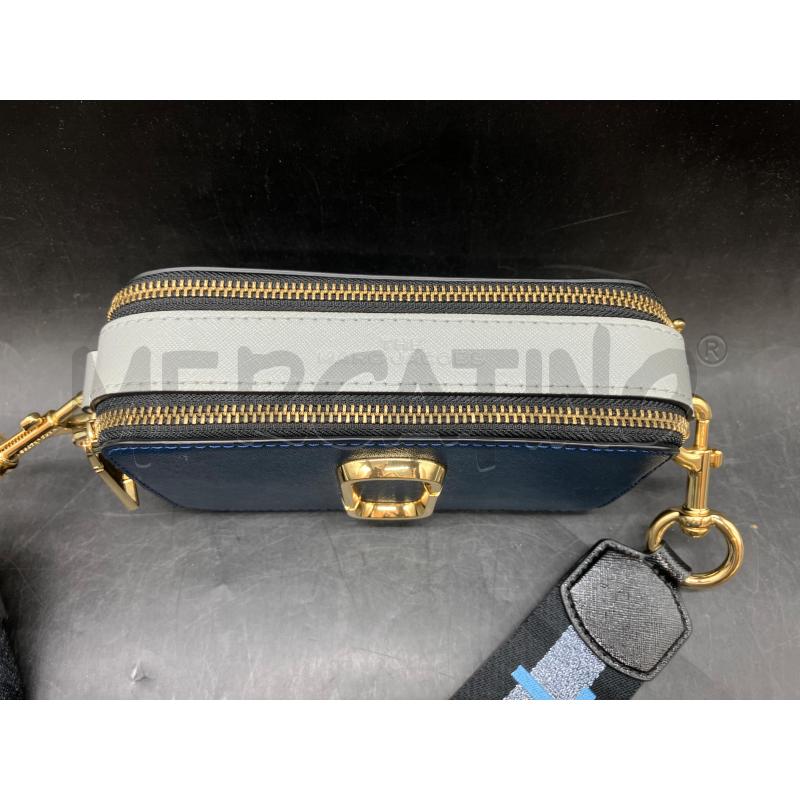 TRACOLLA MARC JACOBS NERO BLU GRI | Mercatino dell'Usato Roma eur 3