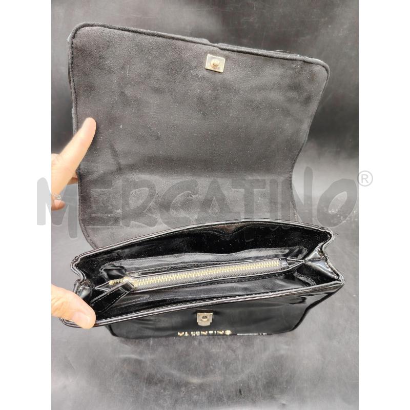 TRACOLLA MARIO VALENTINO VERNICE NERO | Mercatino dell'Usato Roma eur 3