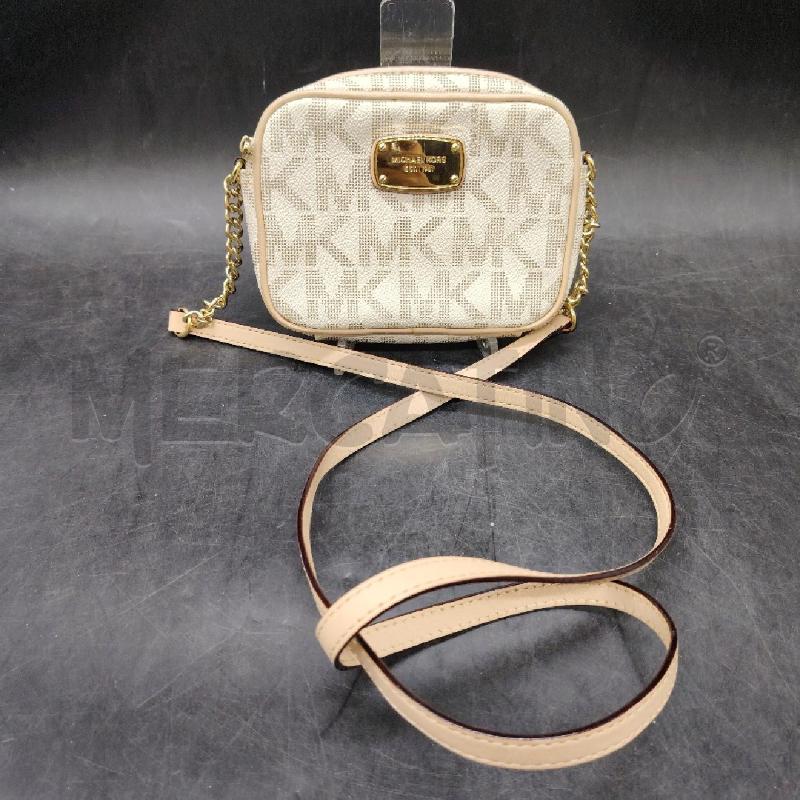 TRACOLLA MICAHEL KORS PANNA MONOGRAM  | Mercatino dell'Usato Roma eur 1