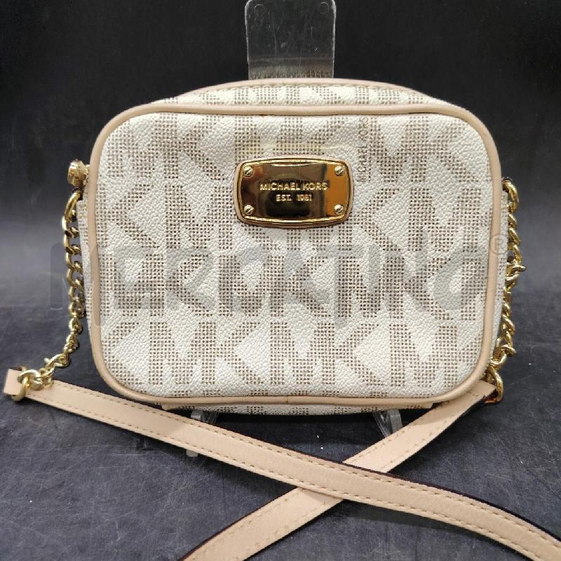 TRACOLLA MICAHEL KORS PANNA MONOGRAM  | Mercatino dell'Usato Roma eur 2