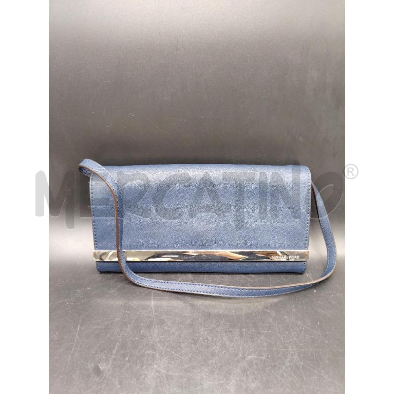TRACOLLA MICHAEL KORS BLU DETT ARG | Mercatino dell'Usato Roma eur 1
