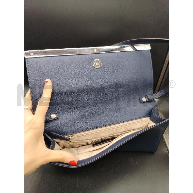 TRACOLLA MICHAEL KORS BLU DETT ARG | Mercatino dell'Usato Roma eur 4