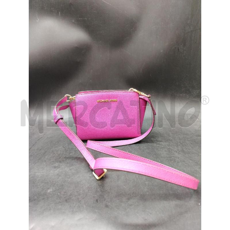 TRACOLLA MICHAEL KORS FUCSIA | Mercatino dell'Usato Roma eur 1