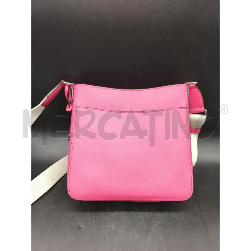 TRACOLLA MICHAEL KORS FUCSIA BEIGE | Mercatino dell'Usato Roma eur 3