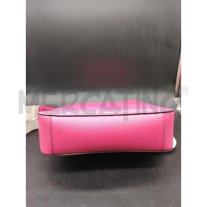 TRACOLLA MICHAEL KORS FUCSIA BEIGE | Mercatino dell'Usato Roma eur 4