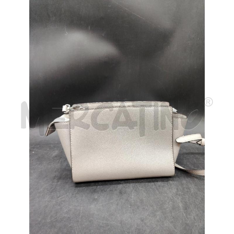 TRACOLLA MICHAEL KORS GRI BORCHIE PIATTE | Mercatino dell'Usato Roma eur 2