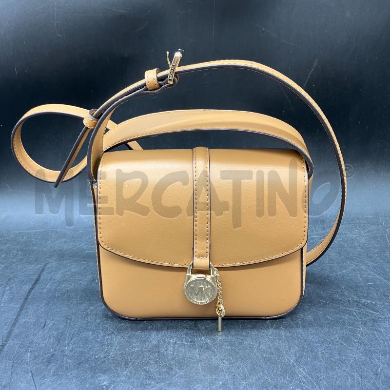 TRACOLLA MICHAEL KORS MARRONE CHIUSURA LUCCHETTO DOR  | Mercatino dell'Usato Roma eur 1