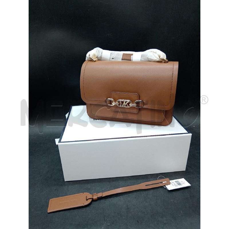 TRACOLLA MICHAEL KORS PELLE BISCOTTO DETT DOR | Mercatino dell'Usato Roma eur 1