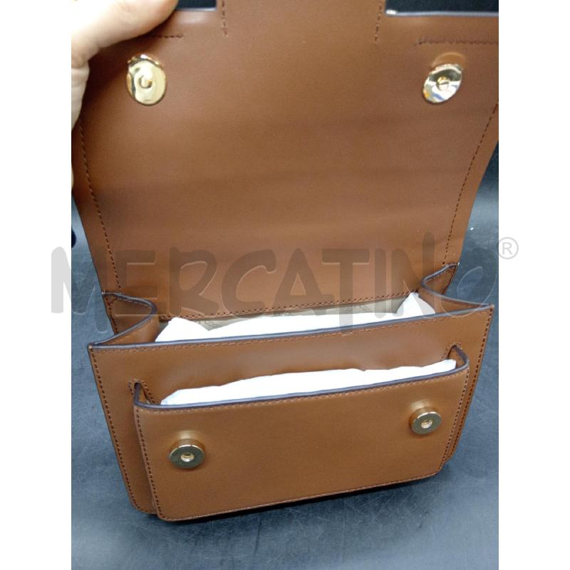 TRACOLLA MICHAEL KORS PELLE BISCOTTO DETT DOR | Mercatino dell'Usato Roma eur 5