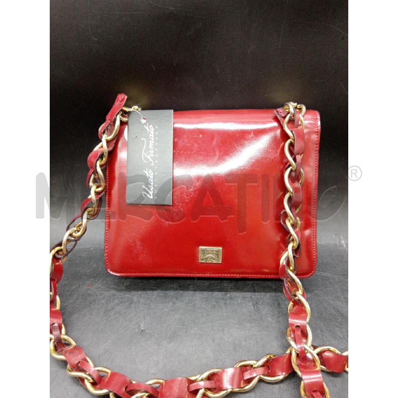 TRACOLLA MOSCHINO ROSSA STELLA DOR 453092 | Mercatino dell'Usato Roma eur 4
