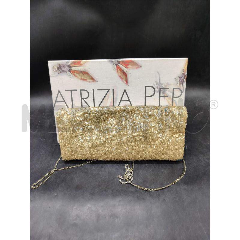 TRACOLLA PATRIZIA PEPE PAILLETTES DOR  | Mercatino dell'Usato Roma eur 3