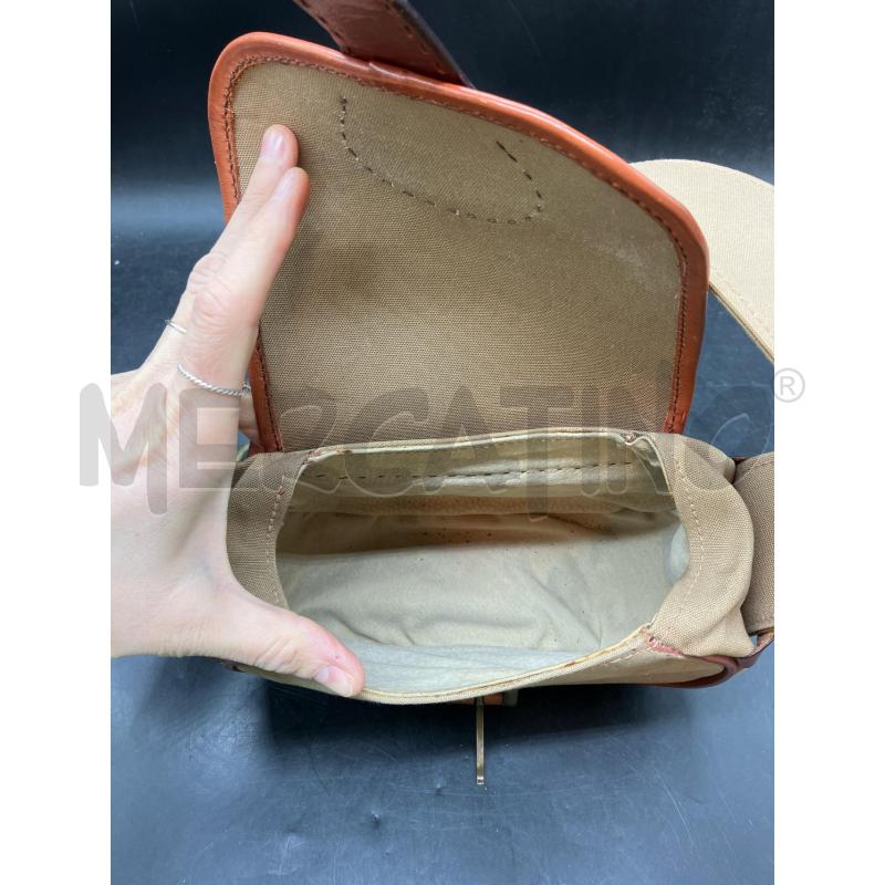 TRACOLLA PELLE FIBBIA GROSSA BEIGE | Mercatino dell'Usato Roma eur 4