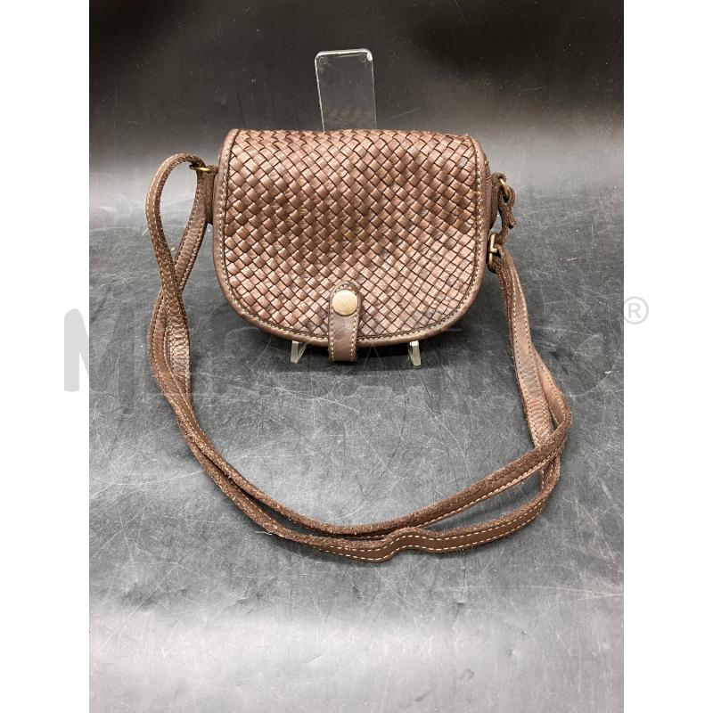 TRACOLLA PELLE INTRECCIATA MARR | Mercatino dell'Usato Roma eur 1