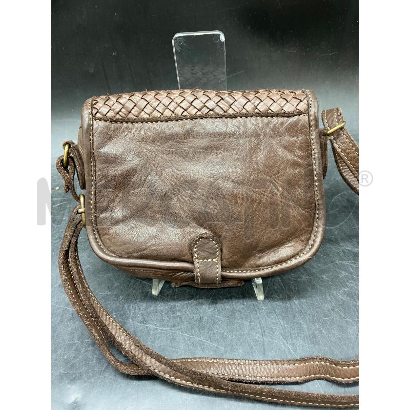 TRACOLLA PELLE INTRECCIATA MARR | Mercatino dell'Usato Roma eur 3