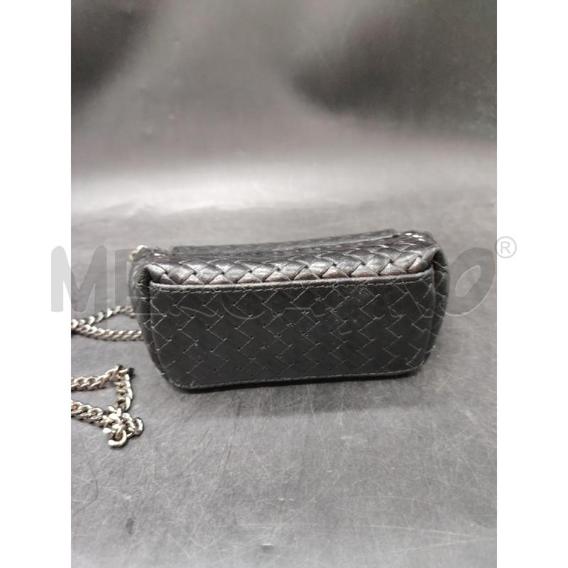 TRACOLLA PICCOLA PELLE NERO INTREC BORCHIE | Mercatino dell'Usato Roma eur 3