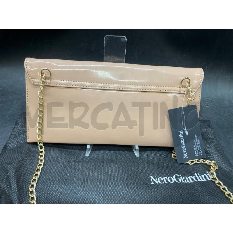 TRACOLLA POCHETTE NERO GIARDINI RS ETICHETTA | Mercatino dell'Usato Roma eur 2