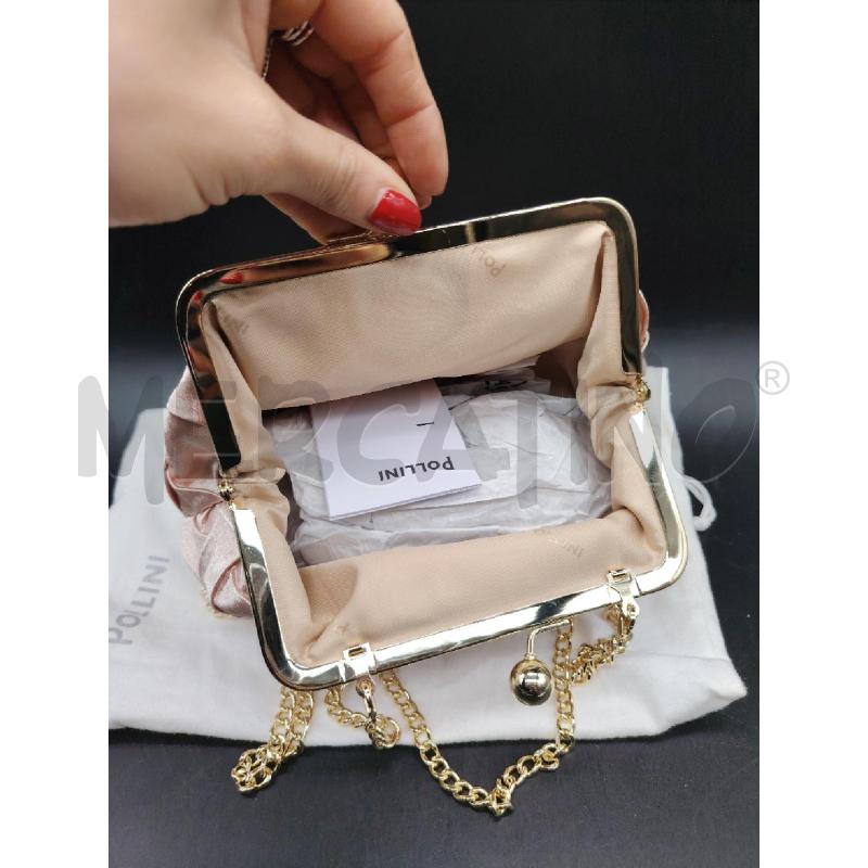 TRACOLLA POLLINI ROSA INTRECCIATA  | Mercatino dell'Usato Roma eur 3