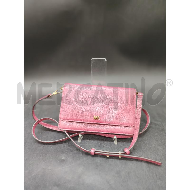 TRACOLLA PORTAFOGLIO MICHAEL KORS CILIEGIA | Mercatino dell'Usato Roma eur 1