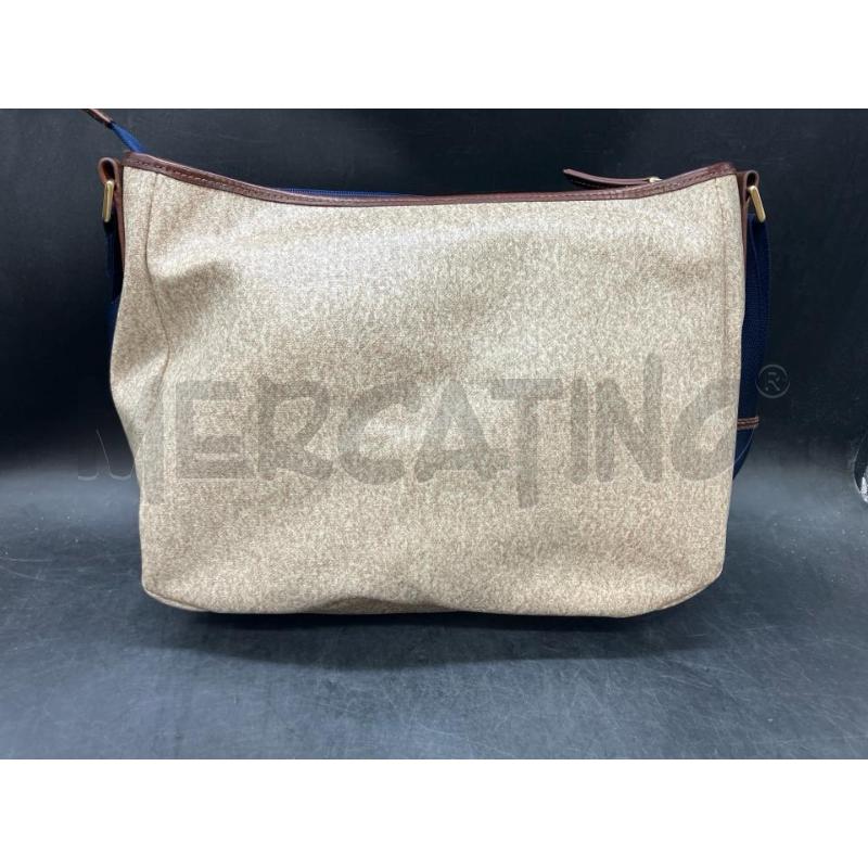 TRACOLLA THE BRIDGE BEIGE PROFILI CUOIO TRACOLLA BLU | Mercatino dell'Usato Roma eur 3