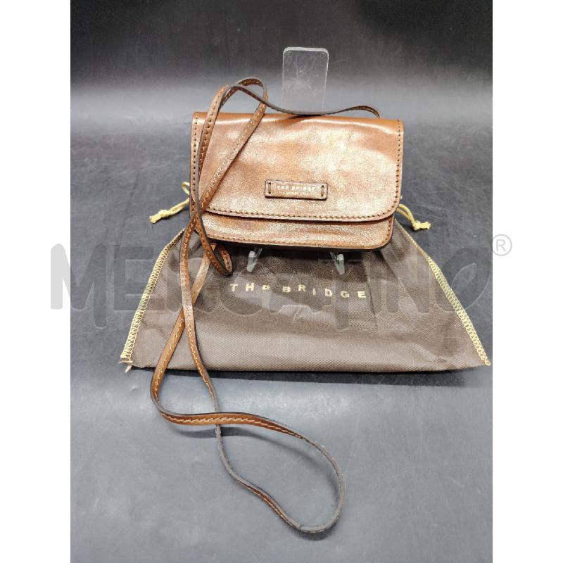 TRACOLLA THE BRIDGE MARRONE PICCOLA | Mercatino dell'Usato Roma eur 1