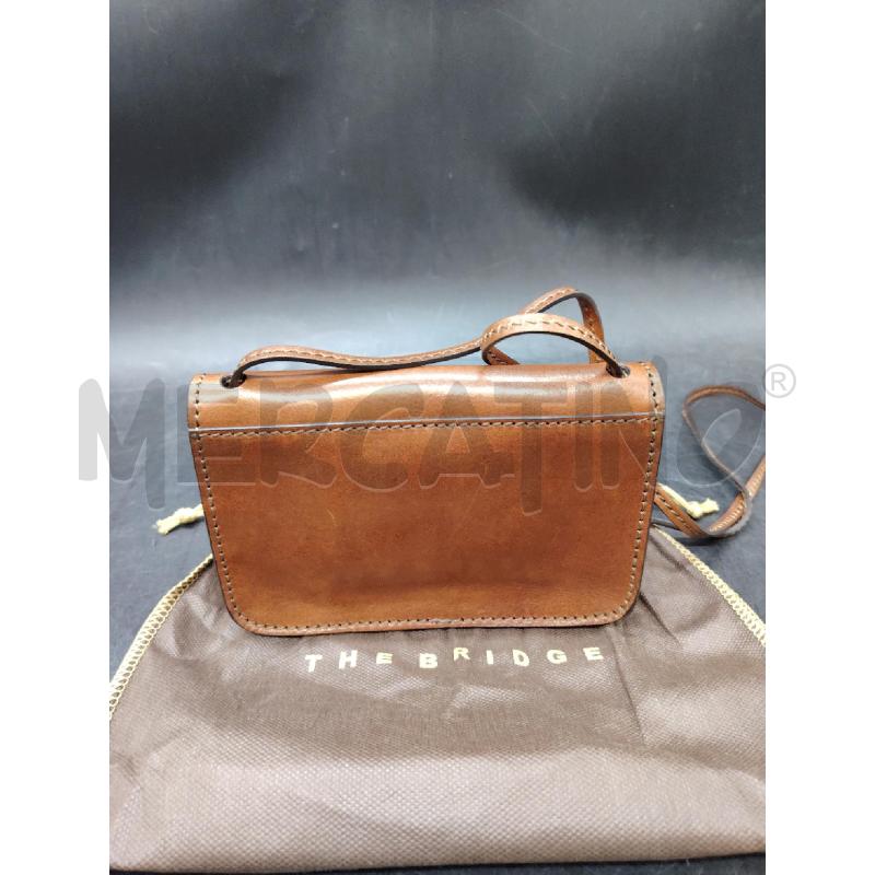 TRACOLLA THE BRIDGE MARRONE PICCOLA | Mercatino dell'Usato Roma eur 2