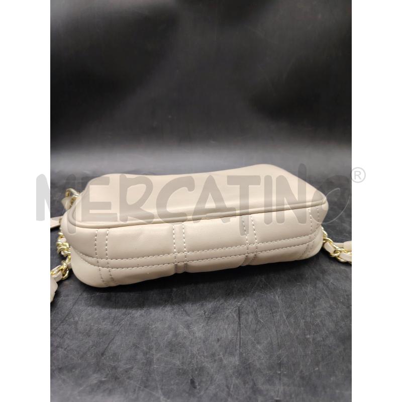 TRACOLLA TRUSSARDI BEIGE CHIARO TRAPUNTATA | Mercatino dell'Usato Roma eur 4