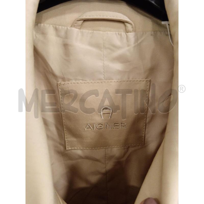 TRENCH D AIGNER BEIGE  | Mercatino dell'Usato Roma eur 2