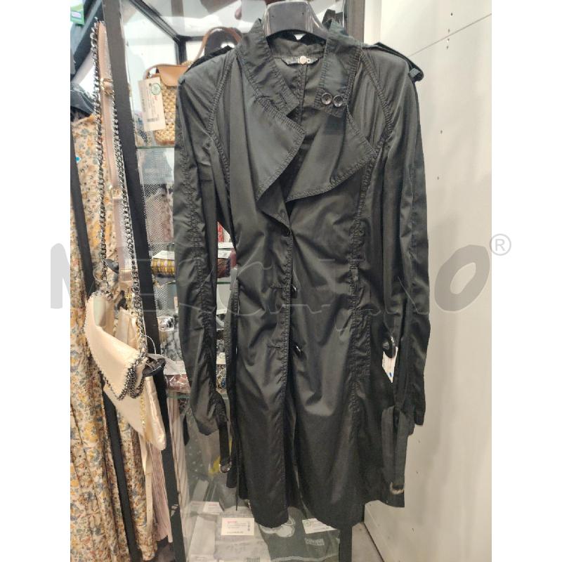 TRENCH D LIU JO NERO  | Mercatino dell'Usato Roma eur 1