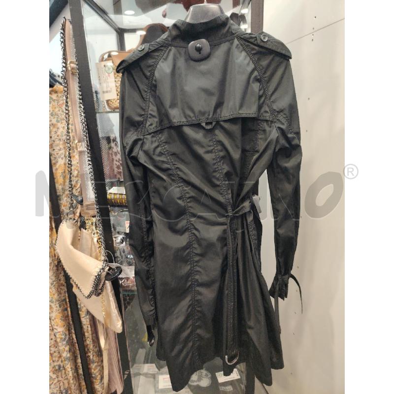 TRENCH D LIU JO NERO  | Mercatino dell'Usato Roma eur 3