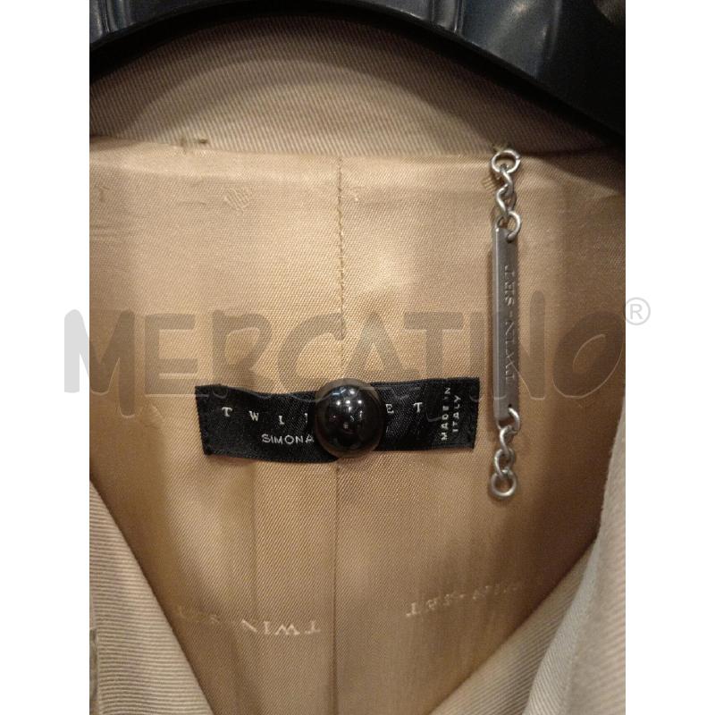 TRENCH D TWINSET BEI SOTTO PIZZO  | Mercatino dell'Usato Roma eur 2