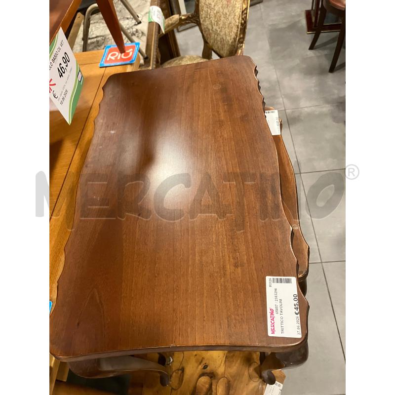 TRITTICO TAVOLINI | Mercatino dell'Usato Roma eur 3