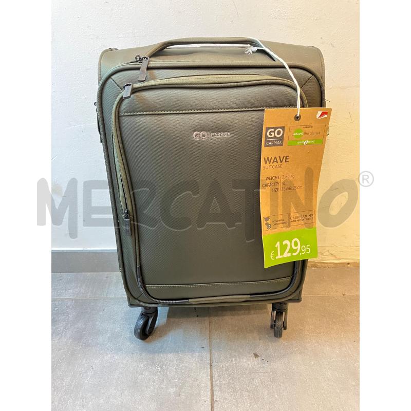 TROLLEY CARPISA VERDE CARTELLINO | Mercatino dell'Usato Roma eur 1