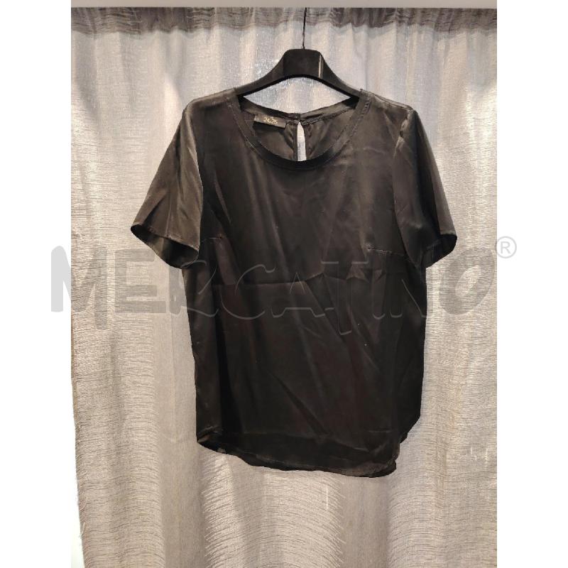 T SHIRT D 2425 NERO  | Mercatino dell'Usato Roma eur 1