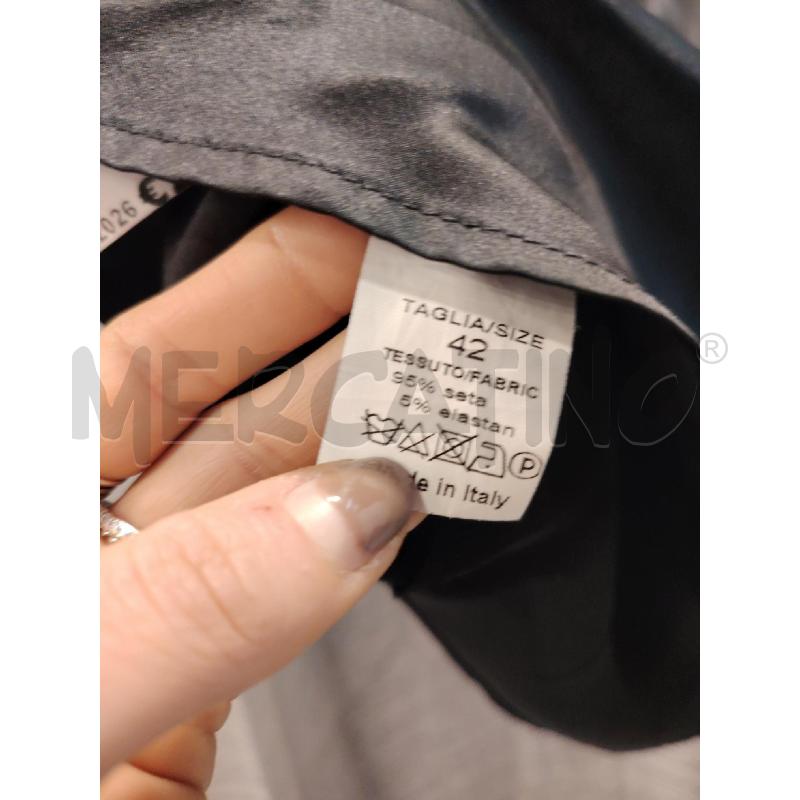 T SHIRT D 2425 NERO  | Mercatino dell'Usato Roma eur 2