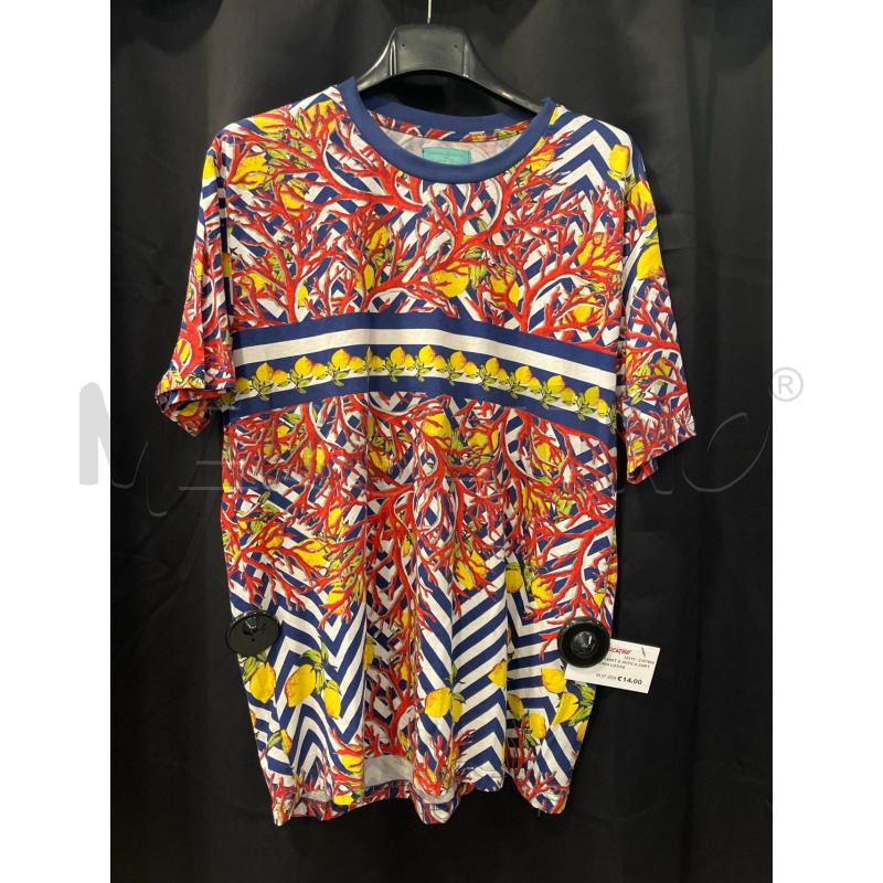 T SHIRT D ANTICA SARTORIA LIMONI  | Mercatino dell'Usato Roma eur 1