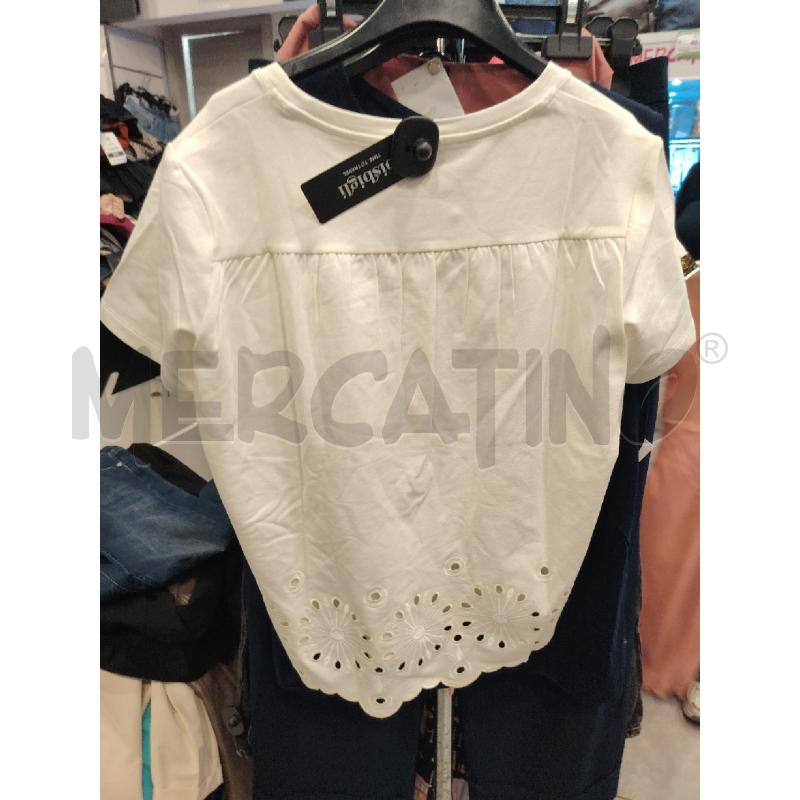 T SHIRT D BISBIGLI BIA ETICHETTA FIORI | Mercatino dell'Usato Roma eur 3