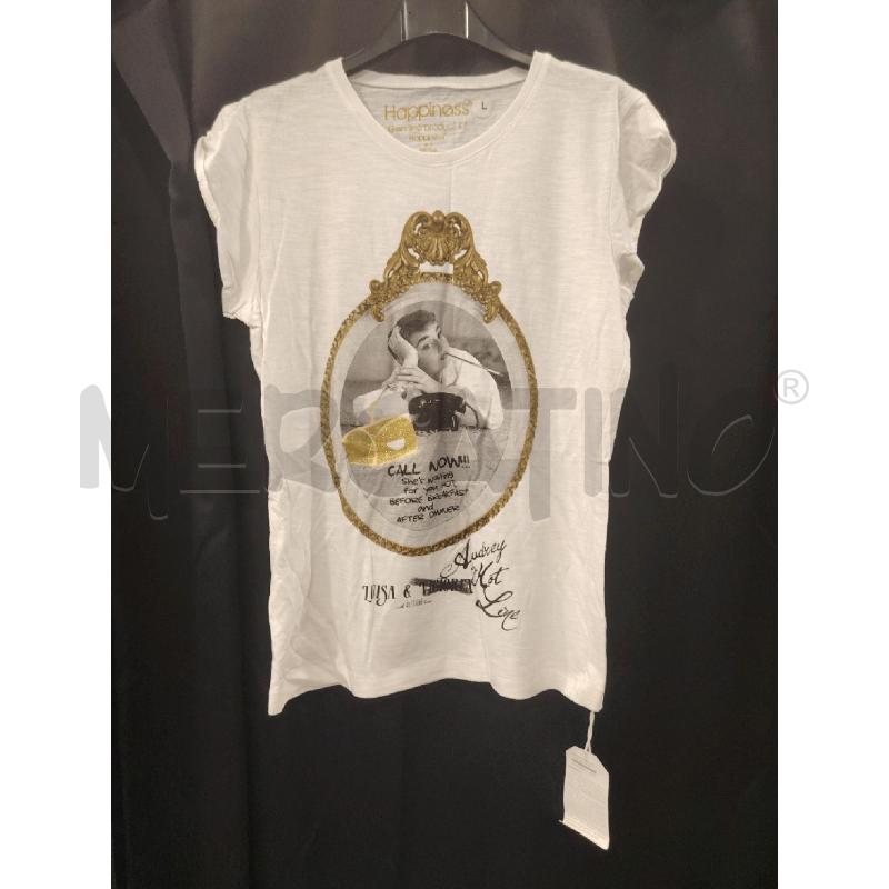 T SHIRT D HAPPINESS BIA AUDREY | Mercatino dell'Usato Roma eur 1