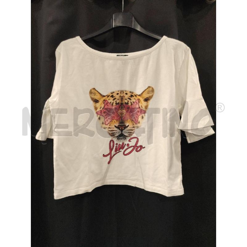 T SHIRT D LIUJO BIA TIGRE OCCHIALI | Mercatino dell'Usato Roma eur 1