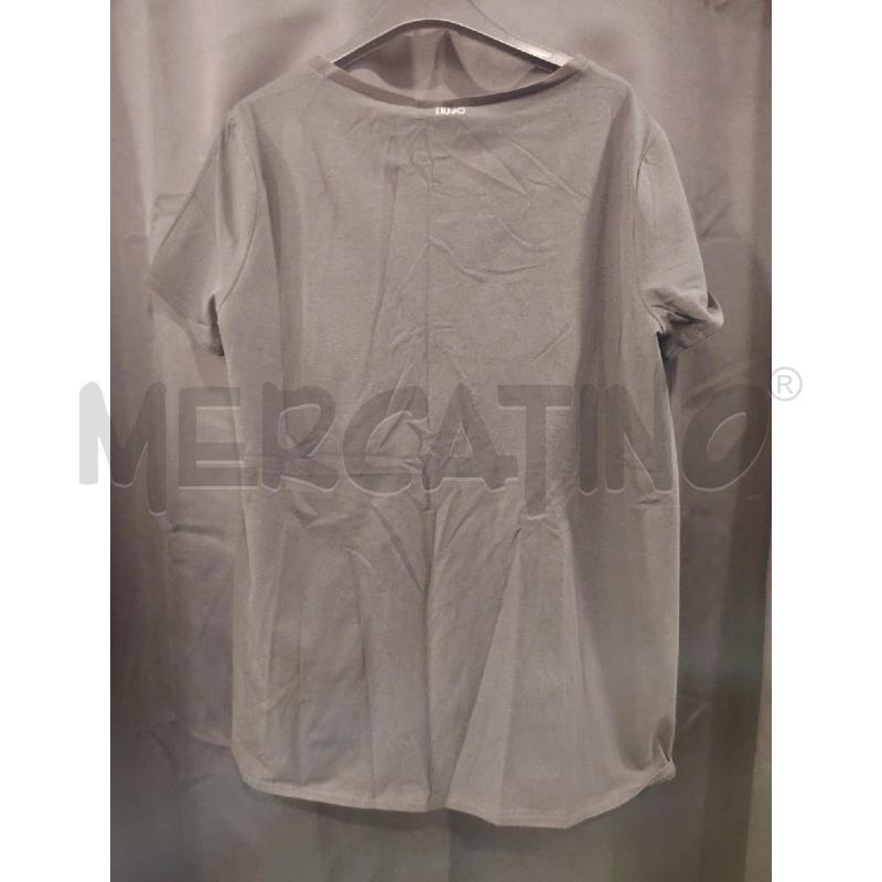 T SHIRT D LIU JO NE ETICHETTA TASCA STRASS | Mercatino dell'Usato Roma eur 3