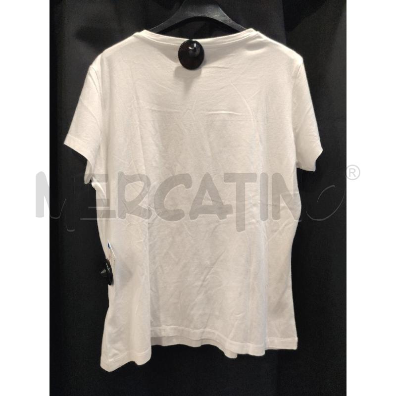 T SHIRT D LUCKY LU BIA STAMPA PEACE  | Mercatino dell'Usato Roma eur 3