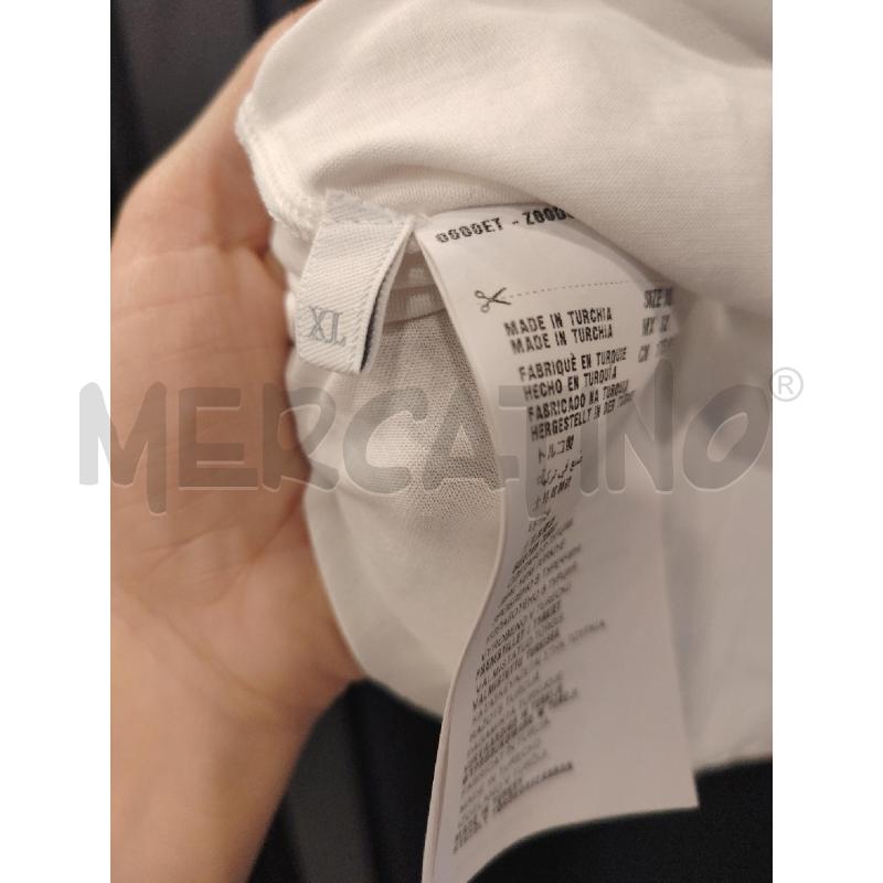 T SHIRT D MIU MIU BIA MANICHE FANT MUSICA | Mercatino dell'Usato Roma eur 2