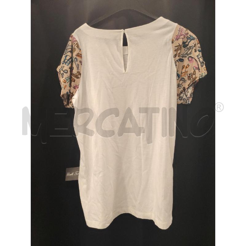 T SHIRT D MIU MIU BIA MANICHE FANT MUSICA | Mercatino dell'Usato Roma eur 3