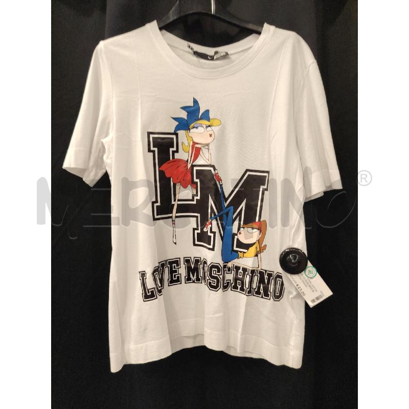 T SHIRT D MOSCHINO BIA INIZIALI RAGAZZE | Mercatino dell'Usato Roma eur 1