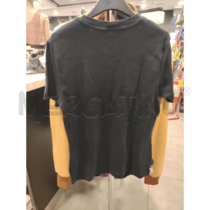 T SHIRT D TOMMY HIFLIGER NE/BLU LOGO PICCOLO | Mercatino dell'Usato Roma eur 3
