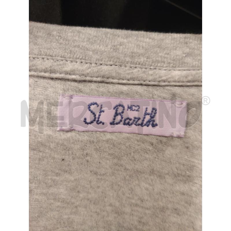 T SHIRT ST BARTH GRI FIORUCCI BIMBE ANGELI | Mercatino dell'Usato Roma eur 2