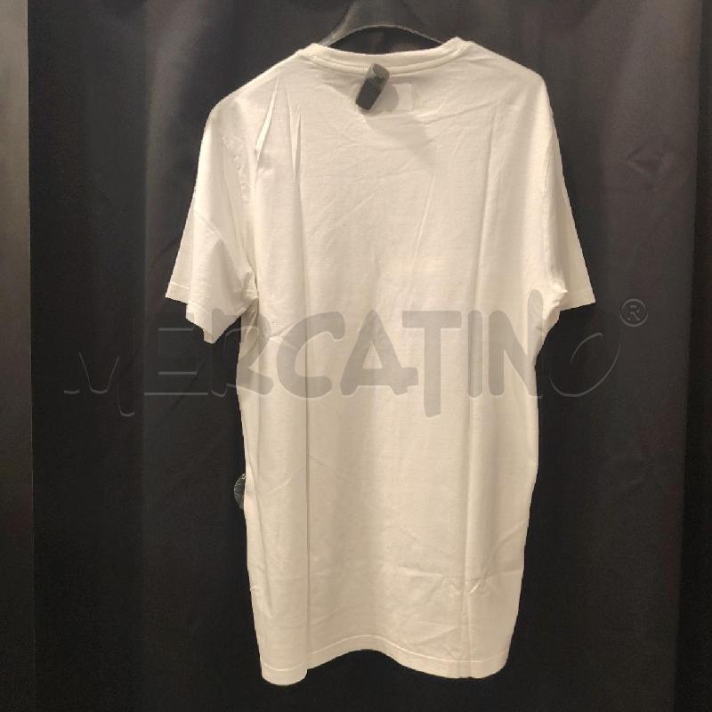 T SHIRT U CALVIN KLEIN BIA  SCRITTA BIA | Mercatino dell'Usato Roma eur 3