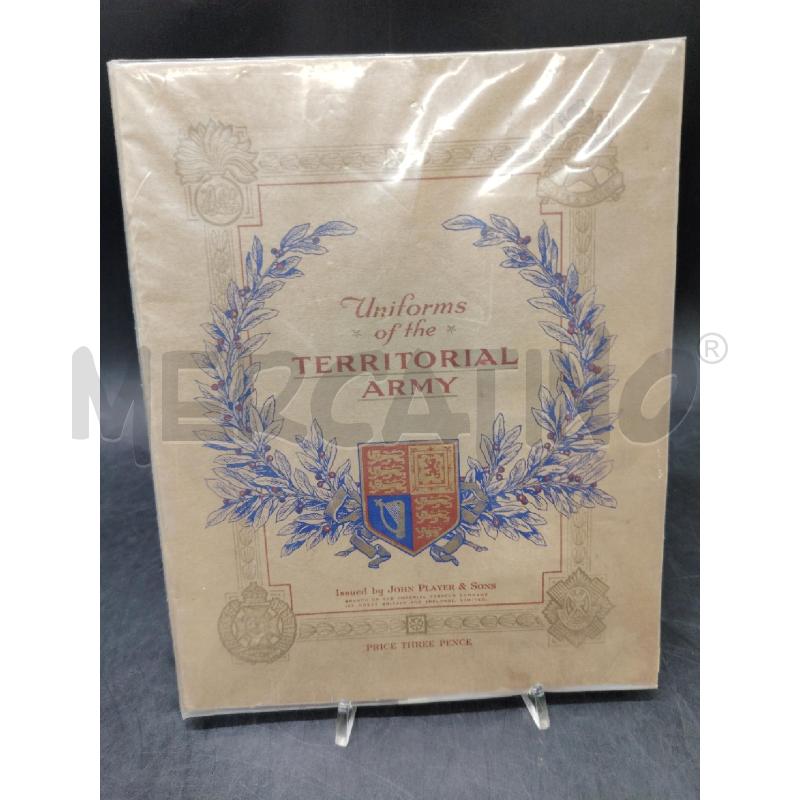 UNIFORMS OF THE TERRITORIAL ARMY | Mercatino dell'Usato Roma eur 1